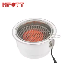Janpanese round barbecue grill