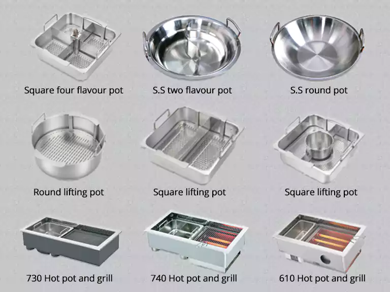 Korean Grill Table Hot Pot Table Manufacturer | HPOTT