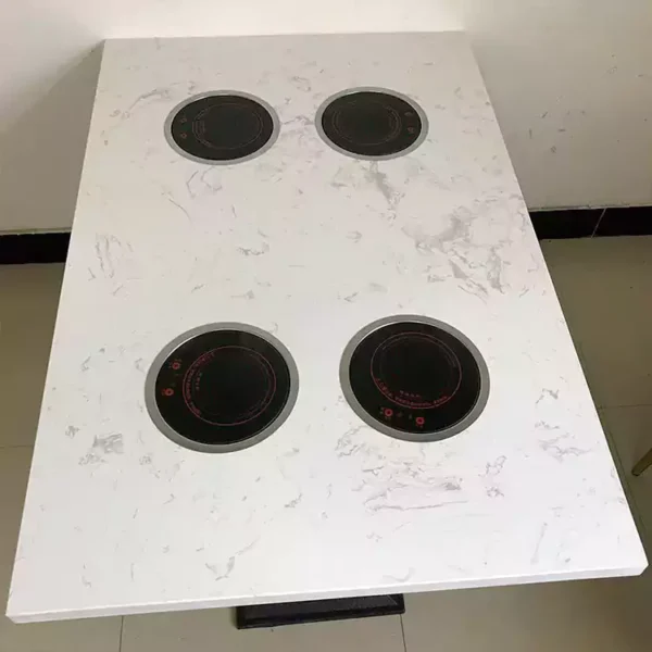 Commercial hot pot table