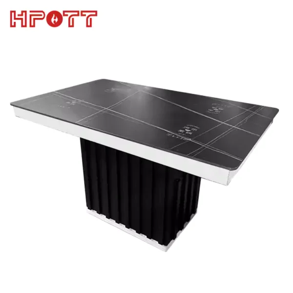 square hot pot accessories for restaurant commercial