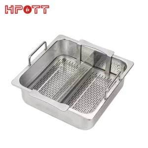 square hot pot accessories for restaurant commercial