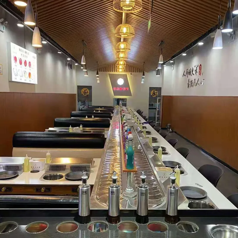 Hot Pot and Grill Dining Table