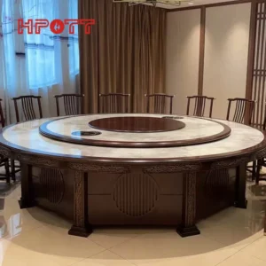 round marble dining table